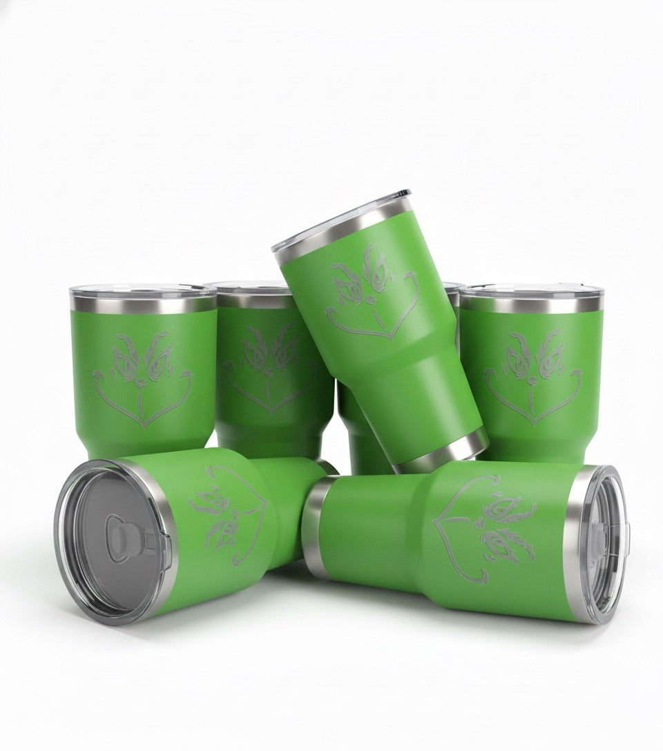 Grinch Stainless Steel Tumbler